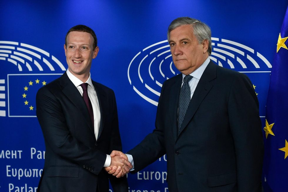 Facebook founder Mark Zuckerberg met with European Parliament. Things did not go well.