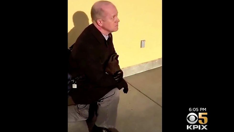 Students rally to keep teacher from being transferred after he kneeled during a JROTC flag ceremony