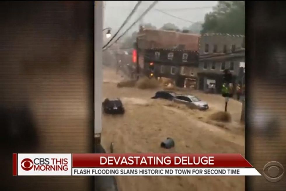 Ellicott City, Maryland, hit by devastating flash flood for second time since 2016