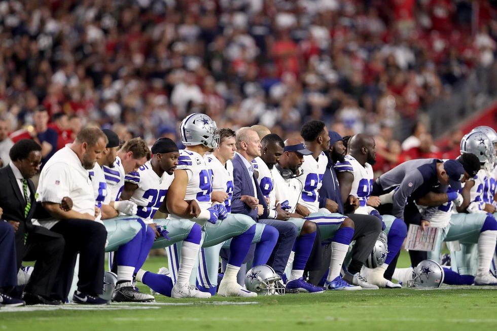 NFL owner admits he supported national anthem kneeling 'until Trump made his statement