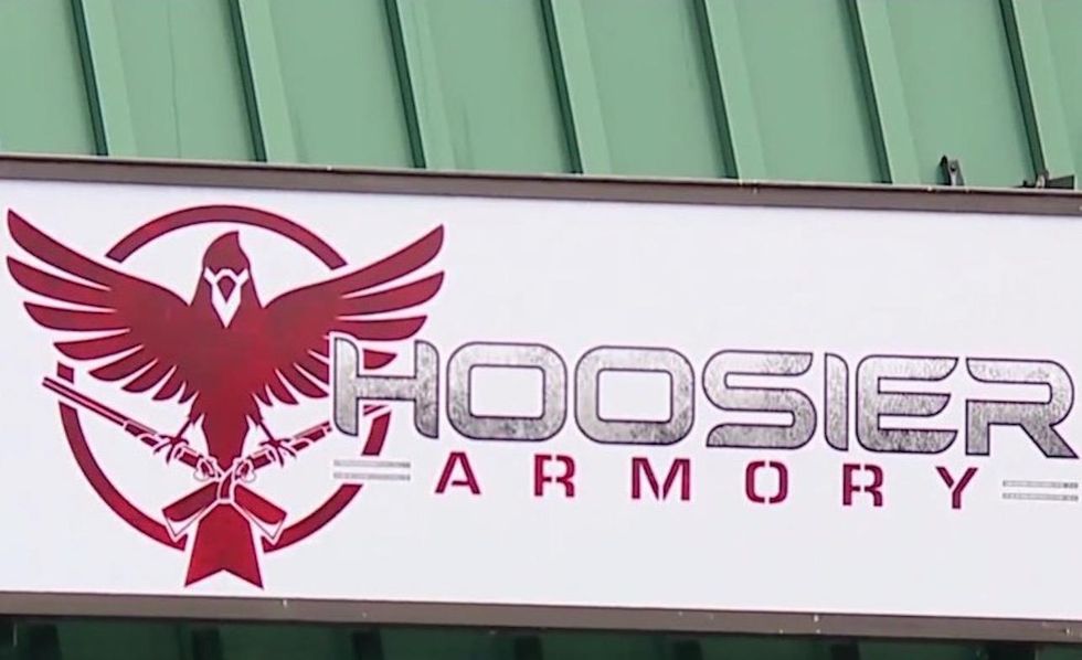 Mayor says he was asked to leave gun store after having words with owner. Store says mayor is lying.