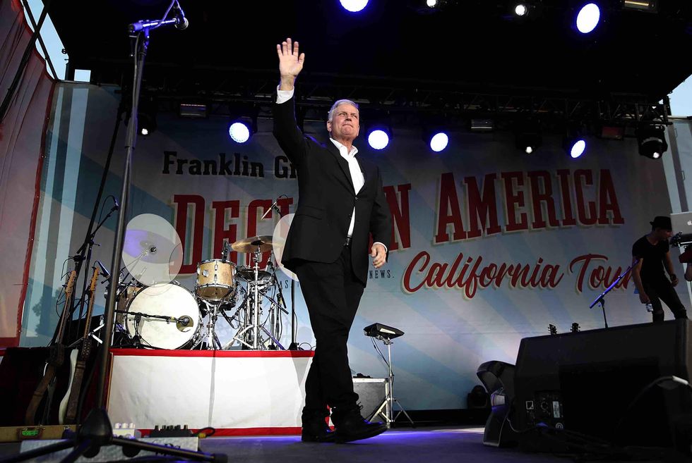 Franklin Graham: 'Godless' policies turned Calif. cities to 'picture of hell'; Christians can fix it