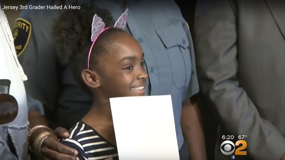 New Jersey third-grader credited with saving friend's life as she choked on a burrito at school