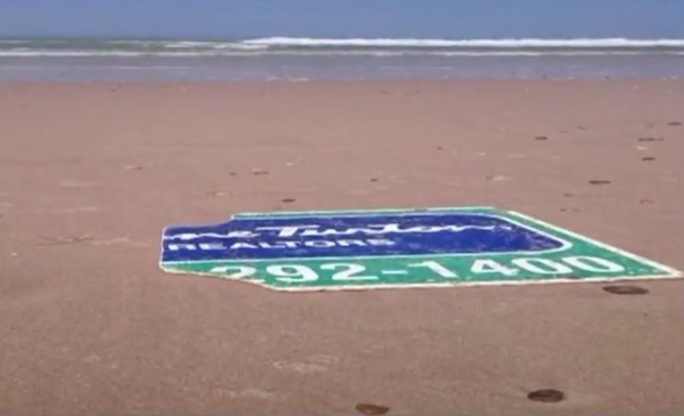 Hurricane Sandy swept NJ realtor sign out to sea 6 years ago. Check out where it ended up.