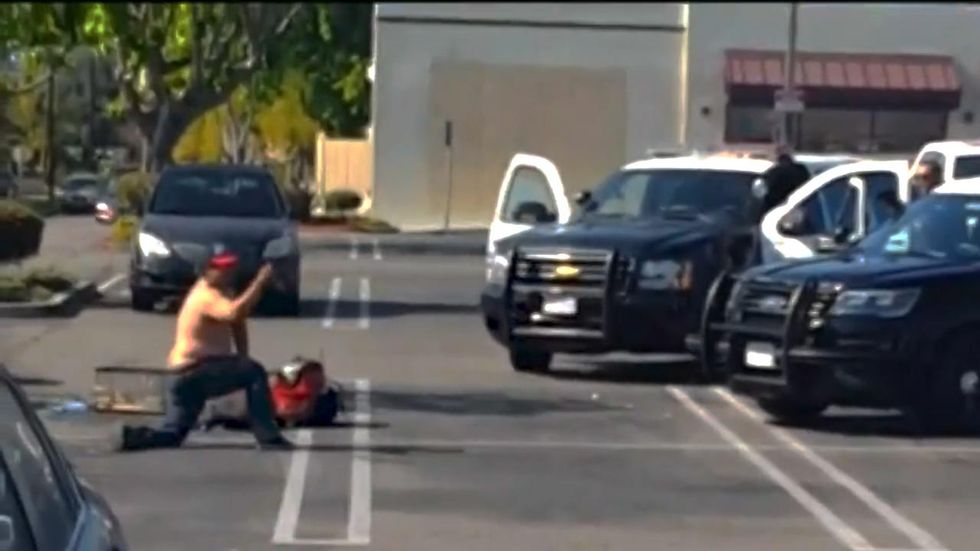 California police shoot, kill man doing ritualistic dance with knife and snake near fitness club