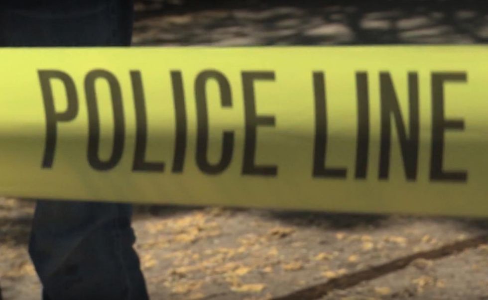 Car chase suspect tries a getaway on foot. Then good guy with a gun shows up and changes everything.