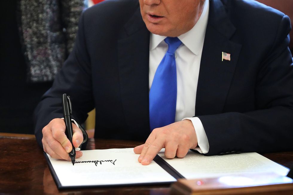 President Trump signs bill to give veterans expanded access to private health care options