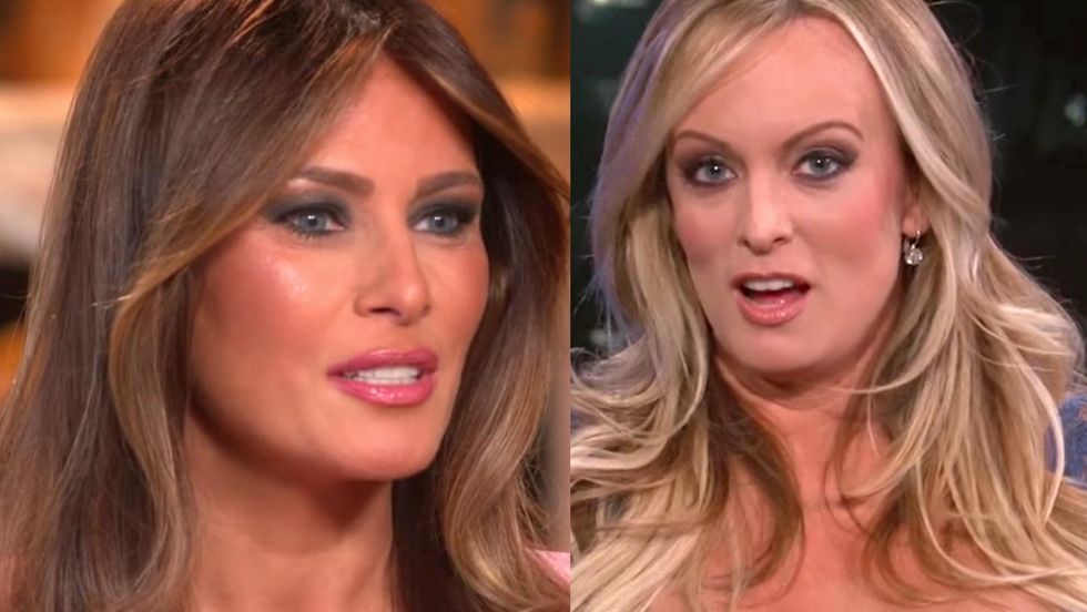 Melania releases cryptic statement on Giuliani - and whether she believes Stormy Daniels