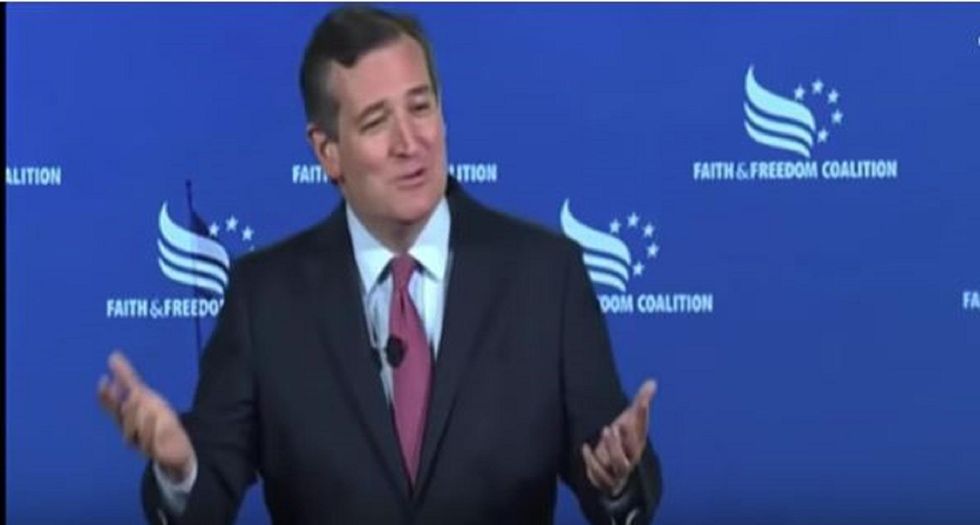 Here's what Ted Cruz had to say about Bill Clinton's book tour - he made a funny