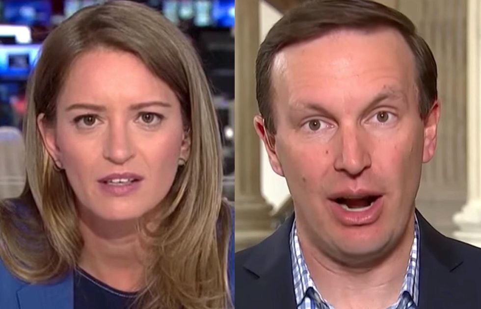 Even an MSNBC host had to call out a Democrat Senator when he called Trump this