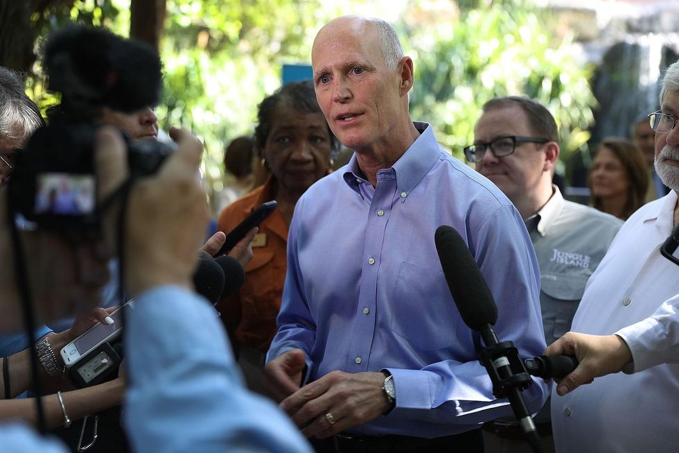 FL-Sen: New poll shows Gov. Rick Scott ahead of Sen. Bill Nelson