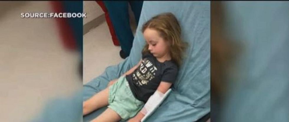 Little girl becomes temporarily paralyzed and unable to speak - here's the scary reason why