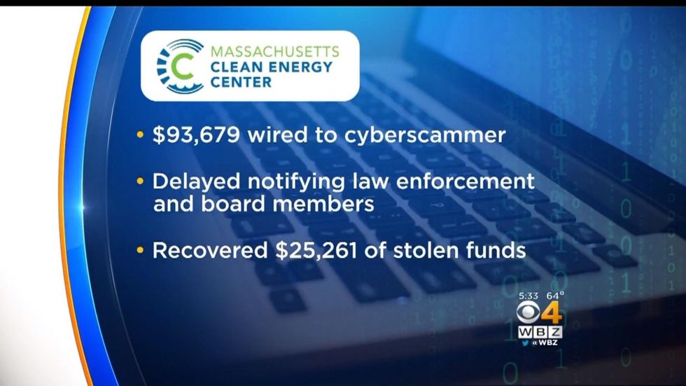 Massachusetts state agency sends $94K in taxpayer funds to phishing scam