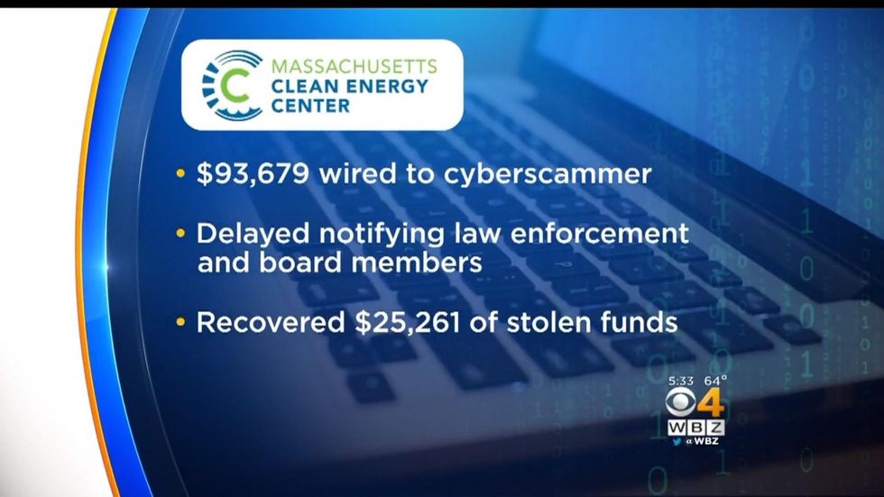 Massachusetts state agency sends $94K in taxpayer funds to phishing scam