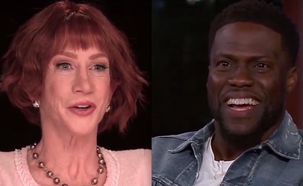 Kathy Griffin rips black comedian for not criticizing Trump: 'A p***y move' since 'he's a black man