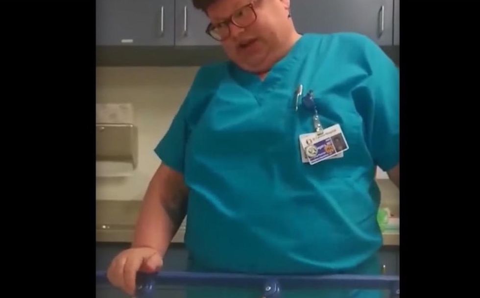 ER doctor caught on video laughing, cursing at patient complaining of anxiety. Now she's in trouble.