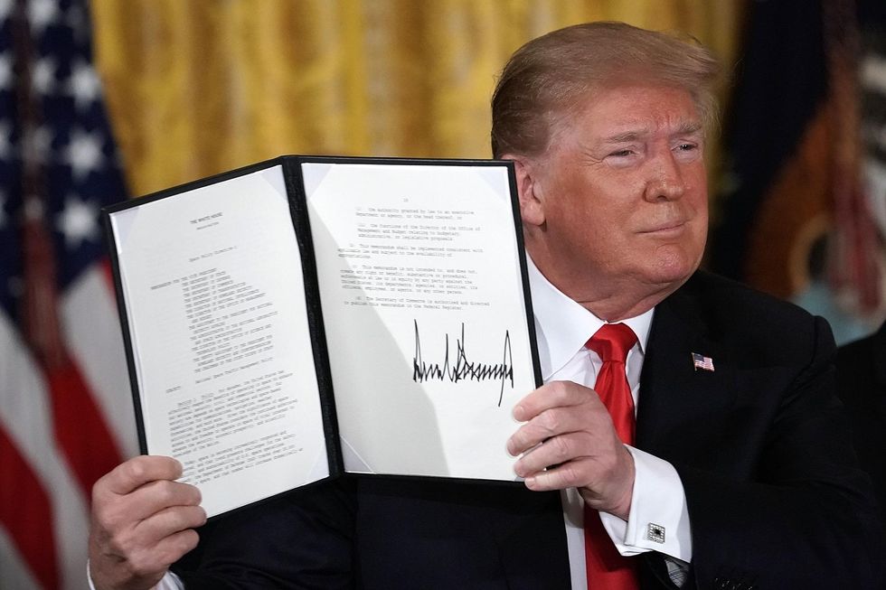 Trump signs executive order to establish proposed 'Space Force