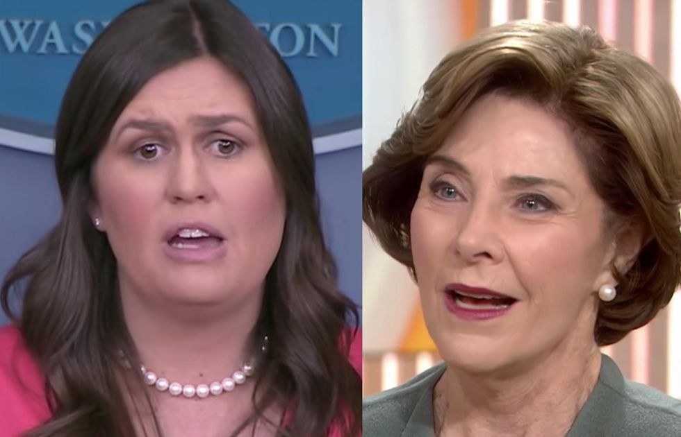 White House fires right back at former first lady Laura Bush over family separation