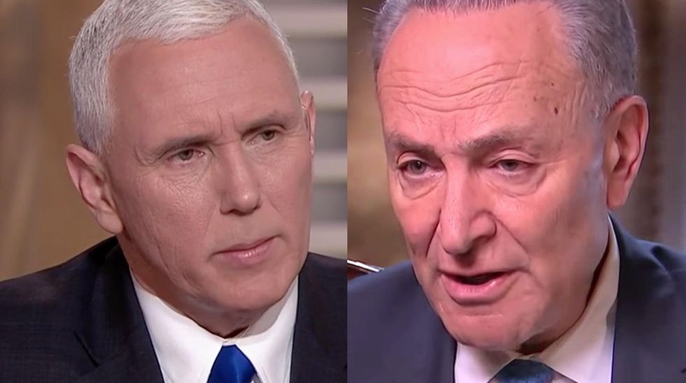 Mike Pence slams Schumer for what he just said about GOP solutions for family separation