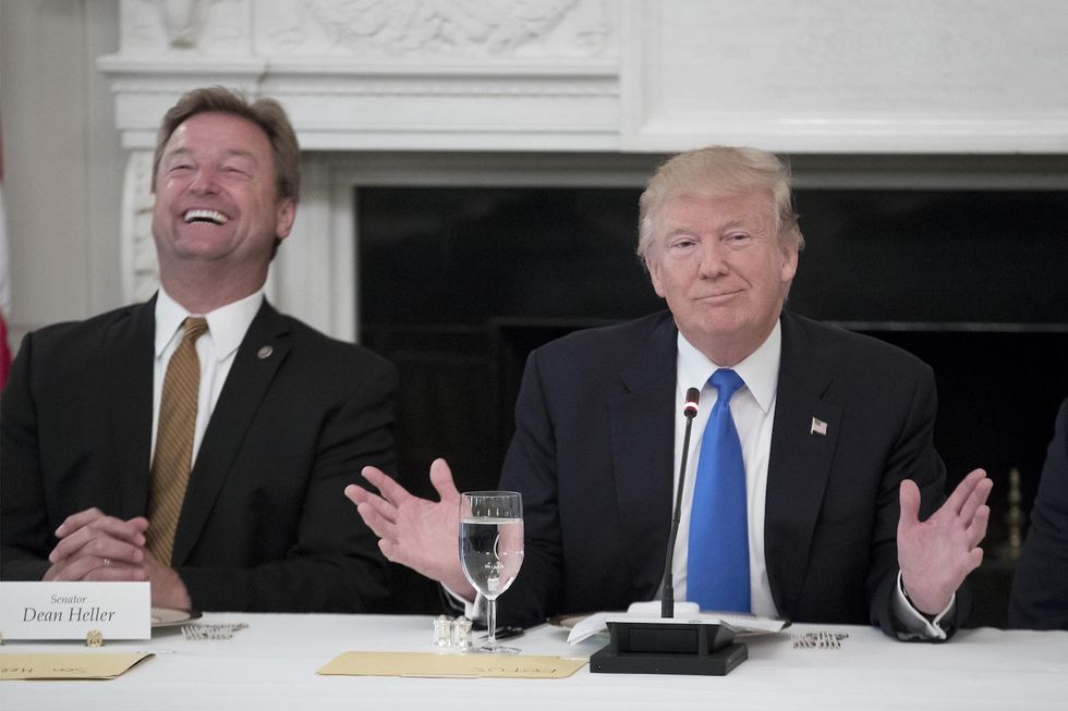 NV-Sen: Trump to fundraise for Heller in Las Vegas, signaling importance of holding seat