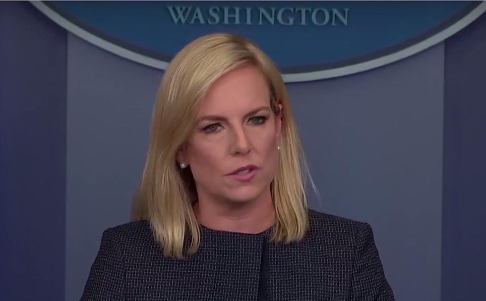 Socialist group member who disrupted DHS Secretary Nielsen's dinner works for the Justice Department
