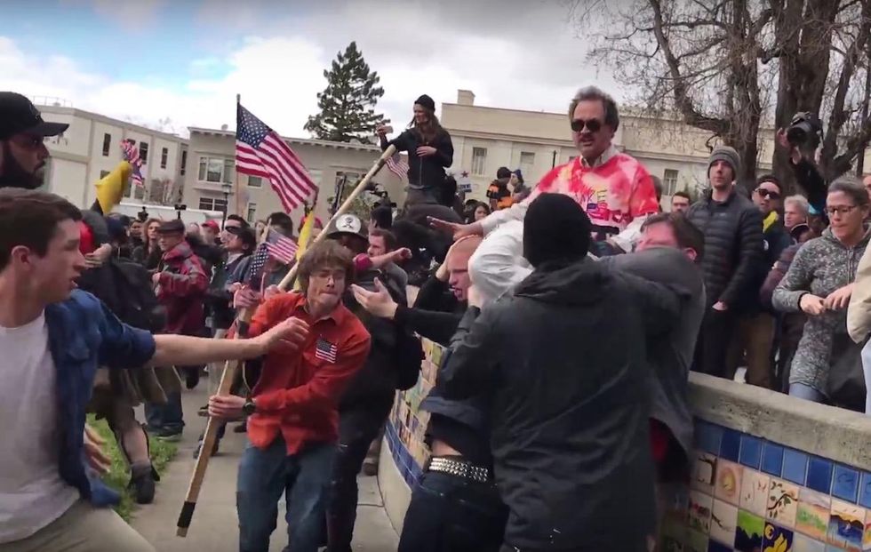Antifa activists accused of beating up Trump supporter at Berkeley rally receive their verdicts