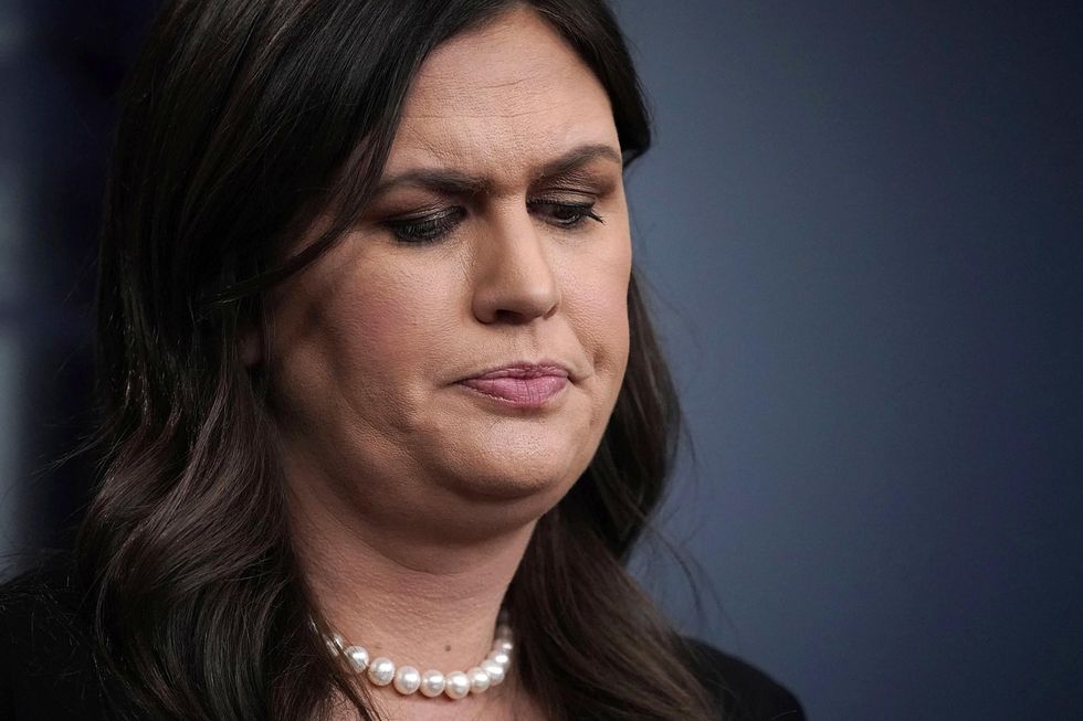 Commentary: What happened to Sarah Sanders shows that this country is in a slow-motion civil war
