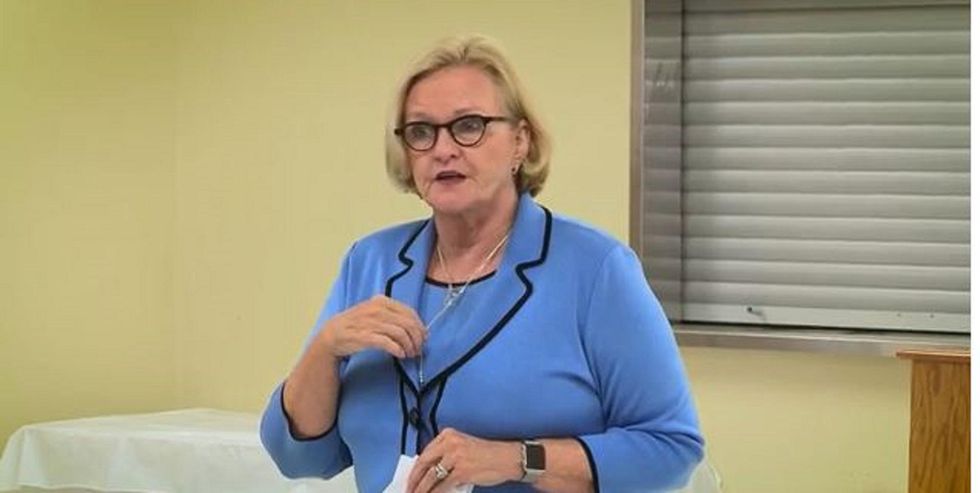 MO-Sen: McCaskill grateful to fellow Democrat who cracked her rib, possibly saving her life
