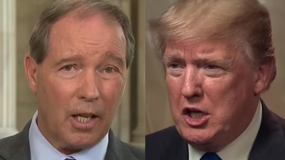 Here's who a Democrat senator blames for the harassment of Sarah Sanders