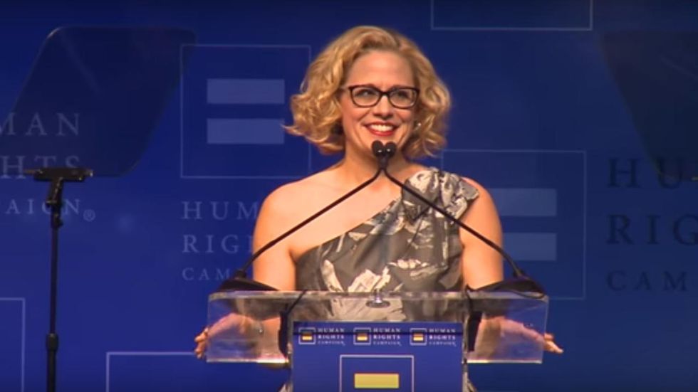 AZ-Sen: Poll shows Democrat Sinema leading all three GOP contenders, McSally leading GOP primary