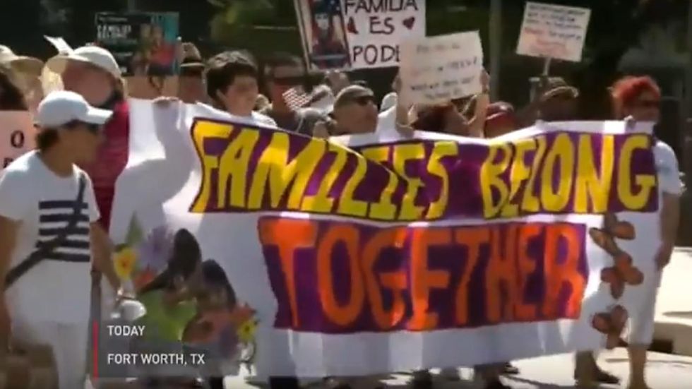 Thousands turn out in cities across nation to protest separation of illegal immigrant families