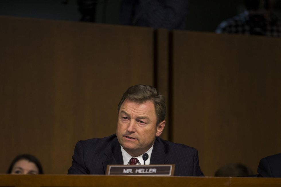 NV-Sen: GOP Sen. Heller and Democratic challenger Rosen agree — abolishing ICE won't fix immigration