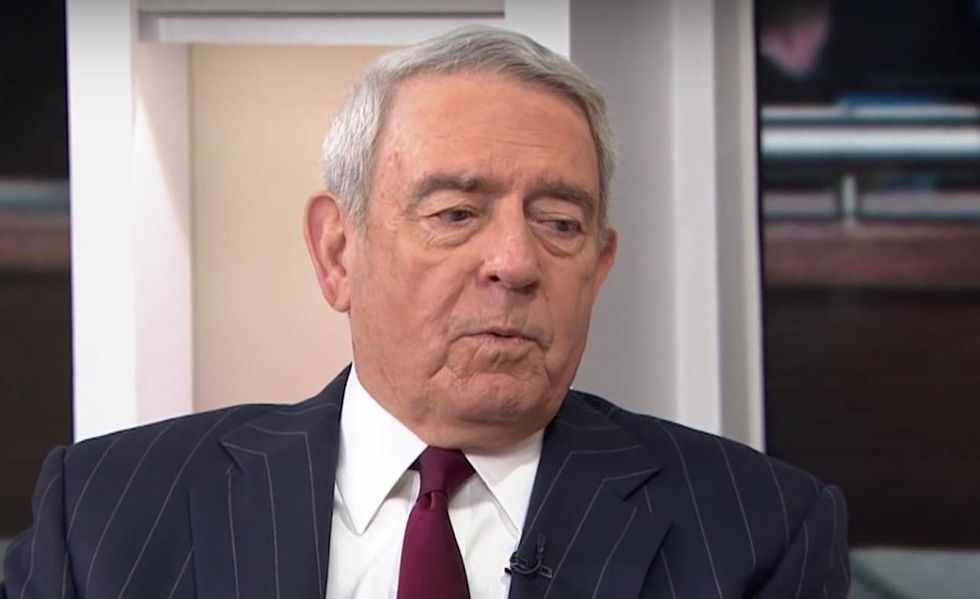 Dan Rather rips Trump in July 4 message: 'I refuse to let Donald Trump have the flag...as his own