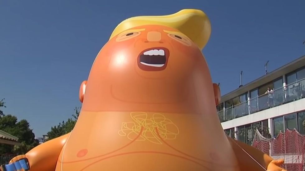 London mayor OKs giant 'Trump Baby' balloon to fly during President Trump's UK visit next week