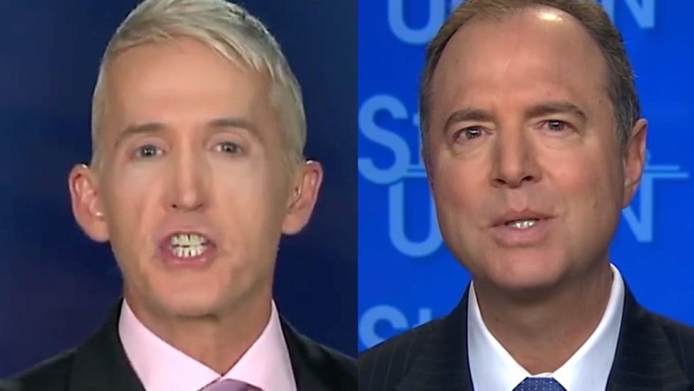 Trey Gowdy absolutely torches Adam Schiff in a scathing rant on Fox News