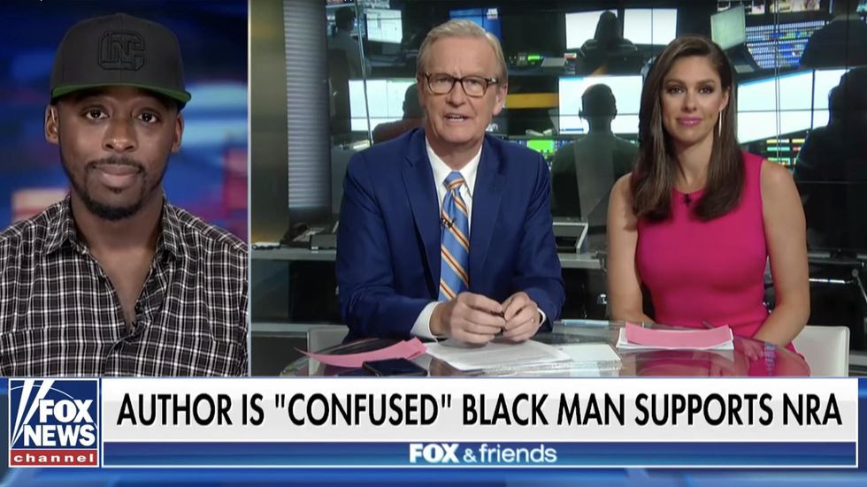 Black NRATV host goes high after lib writer is confused over black man's BMW, conservative beliefs