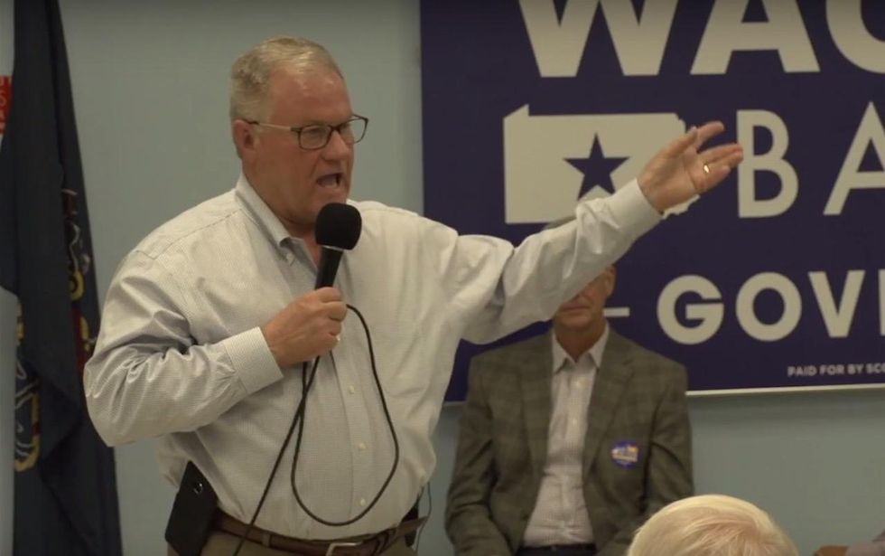 PA-Gov: GOP's Wagner says, 'I want this job so bad I can taste it.' Wolf running mate blasts him.