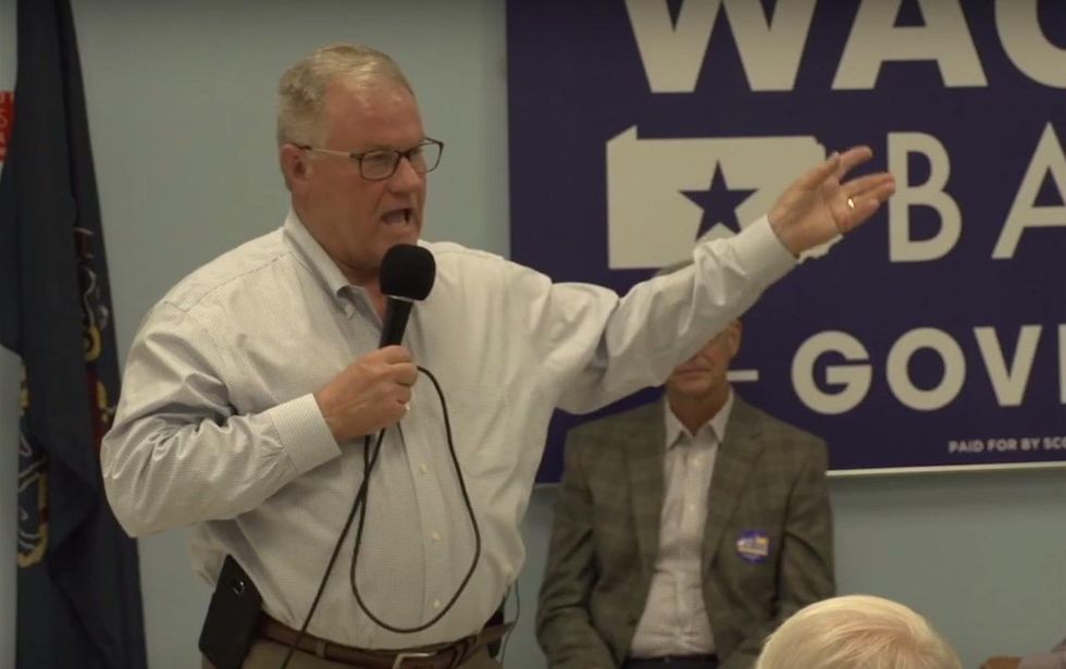 PA-Gov: GOP's Wagner says, 'I want this job so bad I can taste it.' Wolf running mate blasts him.