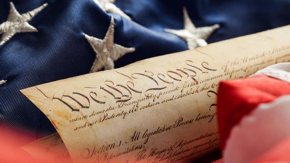 University asks student to get permission before distributing copies of the Constitution on campus