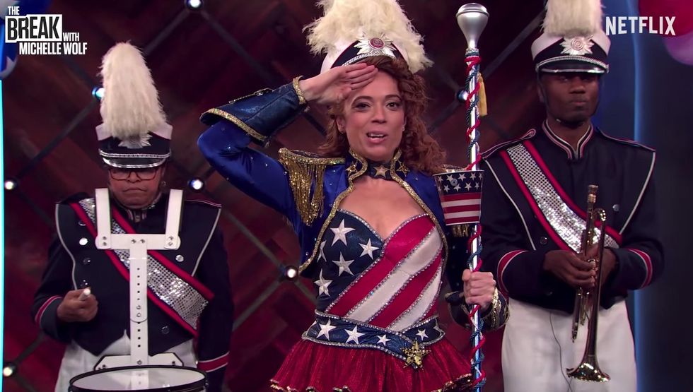 WATCH: Liberal comedian Michelle Wolf ghoulishly praises abortion: 'God bless abortion!