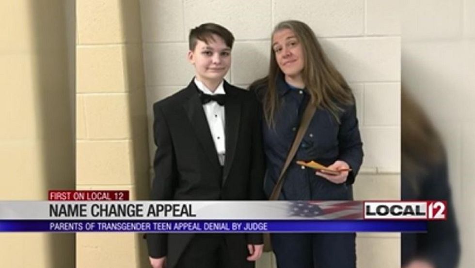 Judge denies transgender teen's name change request - parents appealing