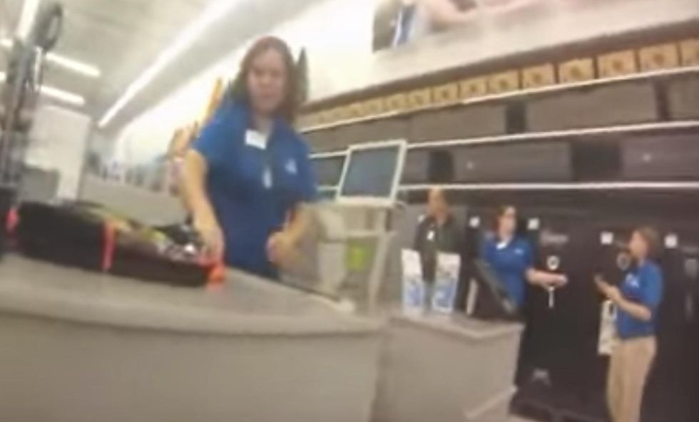 Sports store manager tackles armed thief - here's how his heroism was 'rewarded