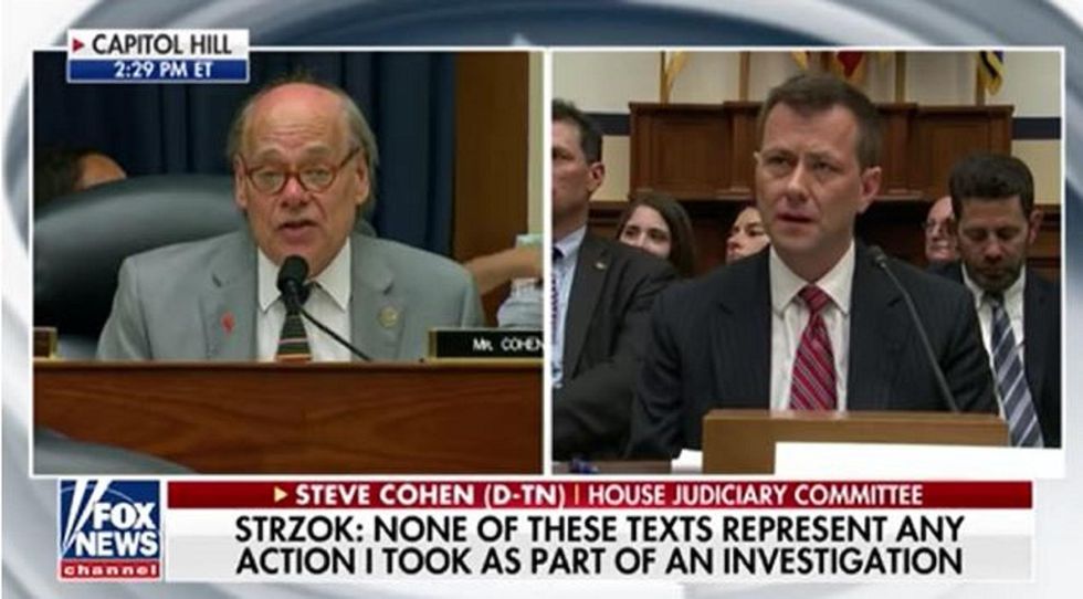 Democratic congressman regrets saying Strzok deserves Purple Heart