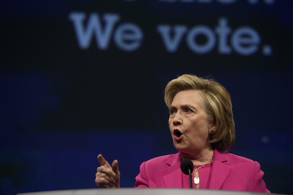 Hillary Clinton claims Kavanaugh will 'turn the clock back' to the 1850s, when slavery was legal