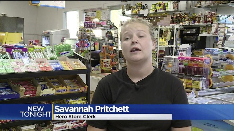 Gas station clerk comes to rescue of woman who'd reportedly been sexually assaulted, kidnapped