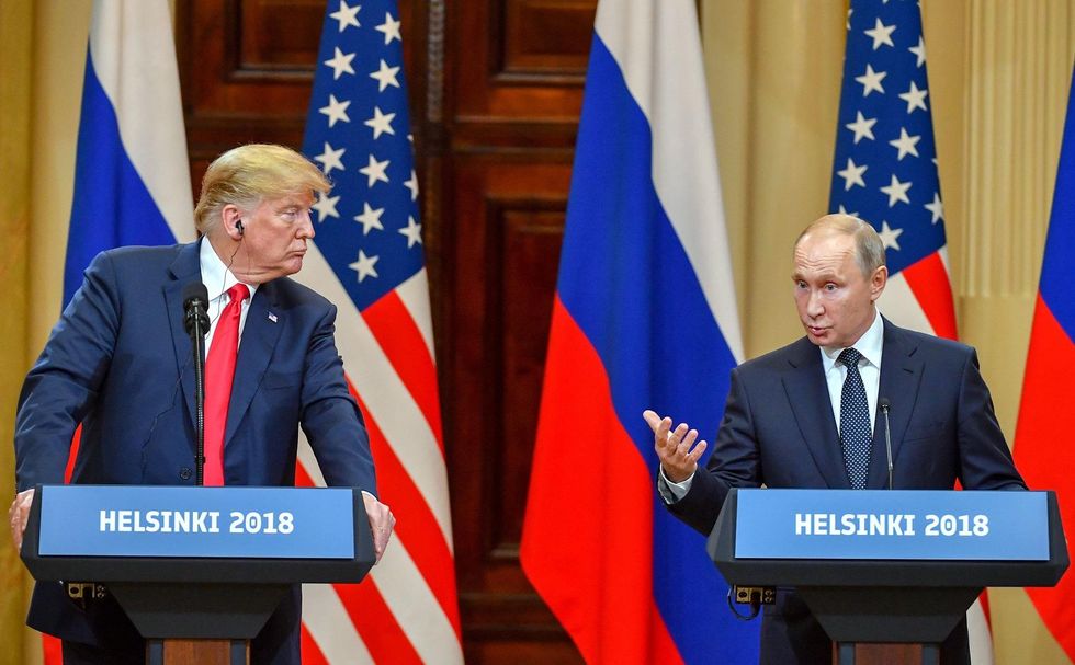 Trump says he trusts Putin over US intelligence when it comes to election interference