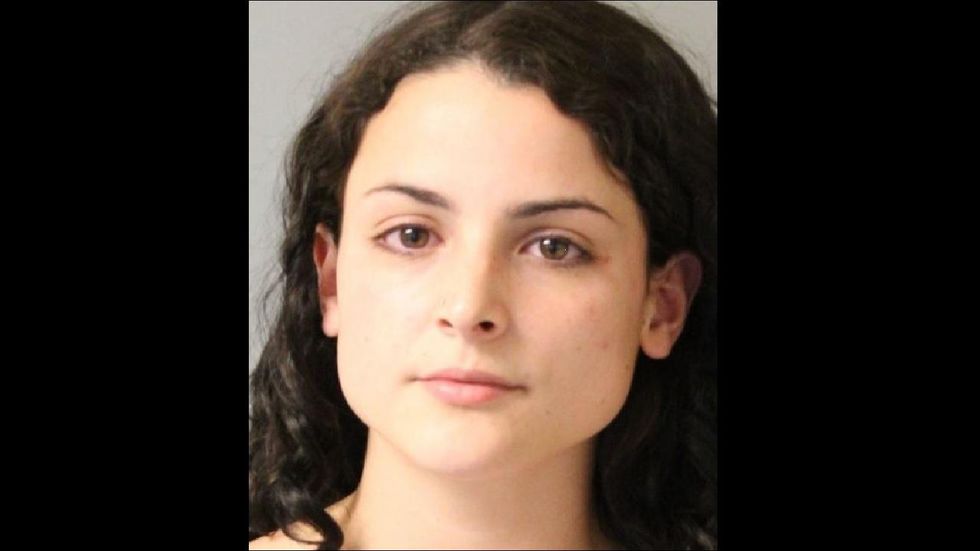 Woman allegedly steals and burns 'thin blue line' flag honoring fallen trooper