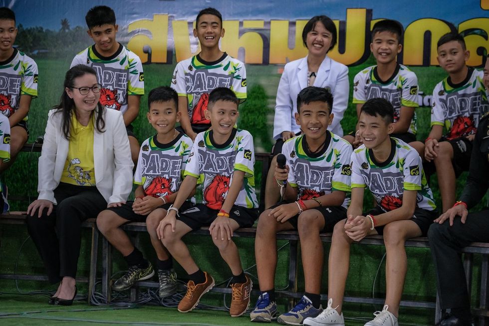 Boys trapped in Thai cave said that they tried to dig their way out
