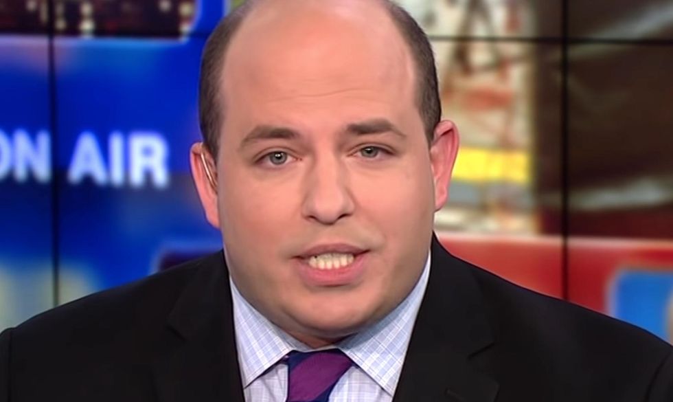 It happened!' - CNN's Brian Stelter exults after reporters band against Sarah Sanders