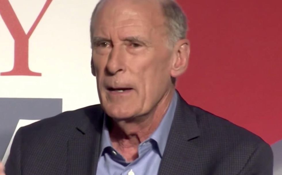 Watch as Trump's Intel Director Dan Coats is stunned by news from the White House